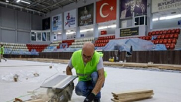 Celal Atik Spor Salonu FIBA standartlarına kavuşuyor