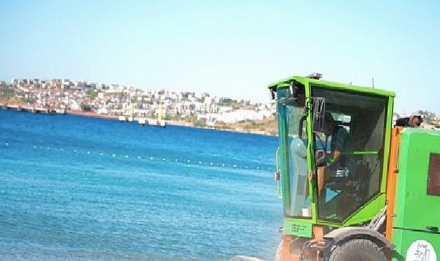 Çeşme’de yaz yoğunluğuna karşı paklık seferberliği: Atık ölçüsü haziranda 5 bin tonu aştı
