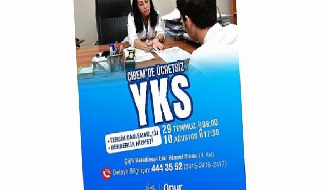 Çiğli Belediyesi’nden YKS Adaylarına Fiyatsız Tercih Danışmanlığı