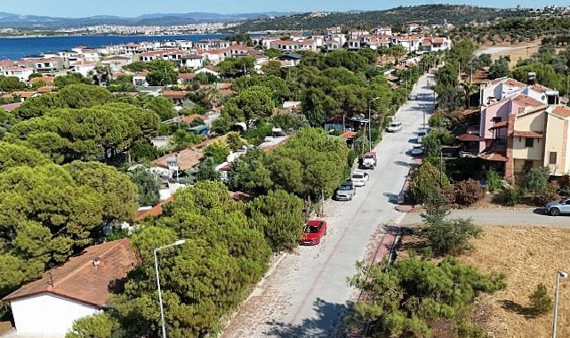 Cunda Arka Deniz–Çataltepe Yolunda Çalışmalar Tamamlandı