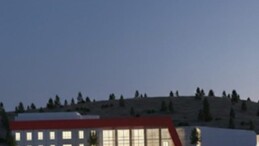 Dikili’de yeni itfaiye hizmet binası yükseliyor