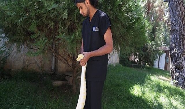 Doğal Hayat Parkı’nda dünya yılan günü aktifliği