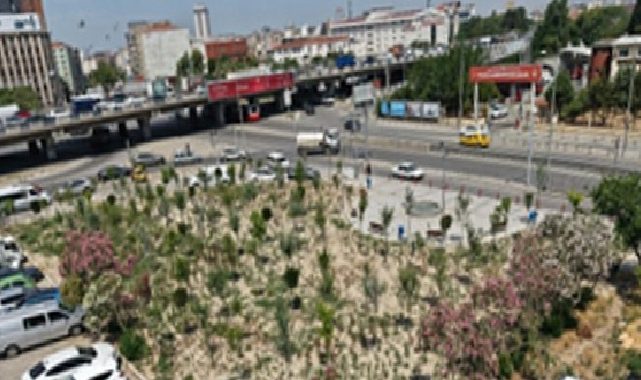 Eski Benzinlik yeşile dönüştü