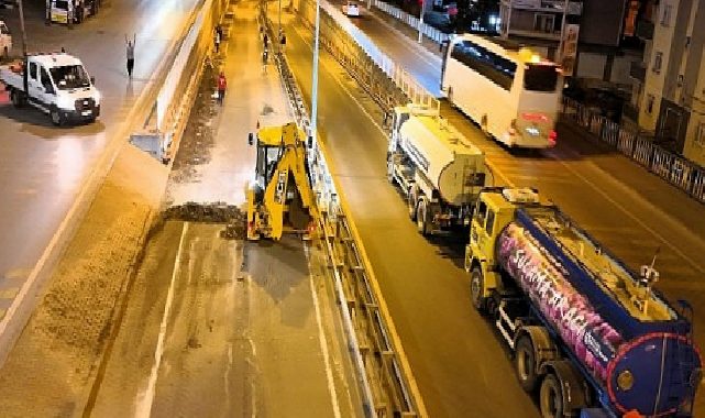 Eskihisar Alt Geçidi yenilendi, sürüş konforu arttı