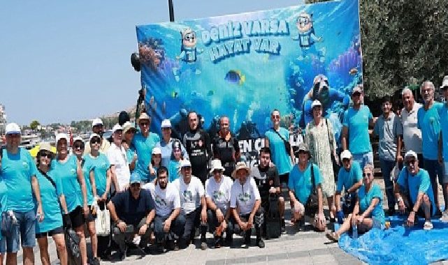 Foça’da Kapsamlı Deniz ve Kıyı Paklığı: “Denizden Çıkanlar İnsanlığın İzleri” Sergileniyor
