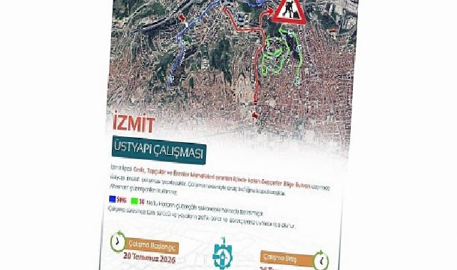 Gazanfer Bilge Bulvarı trafiğe kapatılacak