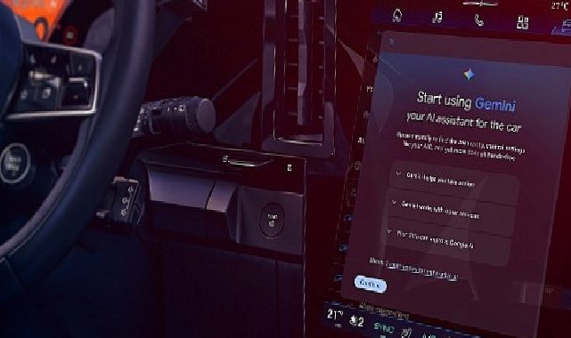 Google Gemini, Renault Modellerinde Türkçe Konuşmaya Başlıyor