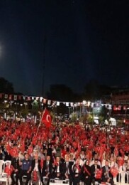 İnegöl 15 Temmuz’un 10’uncu Yılında Ulusal İrade İçin Tek Yürek Oldu
