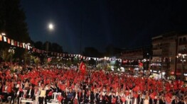 İnegöl 15 Temmuz’un 10’uncu Yılında Ulusal İrade İçin Tek Yürek Oldu