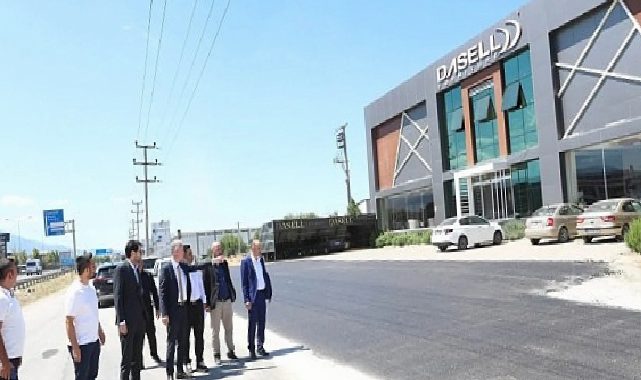 İnegöl Belediyesi Yetki Alanındaki Bölgelerde Asfalt Uygulamalarına Devam Ediyor