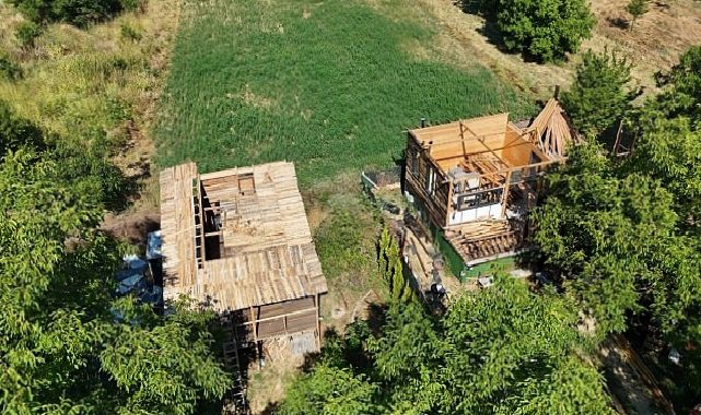İnegöl Belediyesi’nden Çitli’de 16 Kaçak Yapıya Müdahale