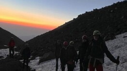 İnegöl Belediyespor Dağcıları 15 Temmuz İçin Erciyes’e Tırmandı