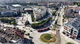 İnegöl’de Metrobüs İçin Test Sürüşü Yapıldı