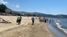İzmir Büyükşehir Belediyesi iş birliğiyle Efes Selçuk kıyılarında paklık mesaisi devam ediyor