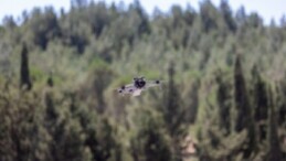 Kaçak moloz dökenlere dronlu takip