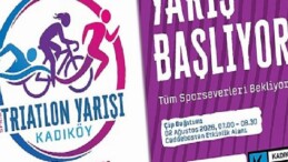 Kadıköy’de Sprint Triatlon İçin Geri Sayım Başladı