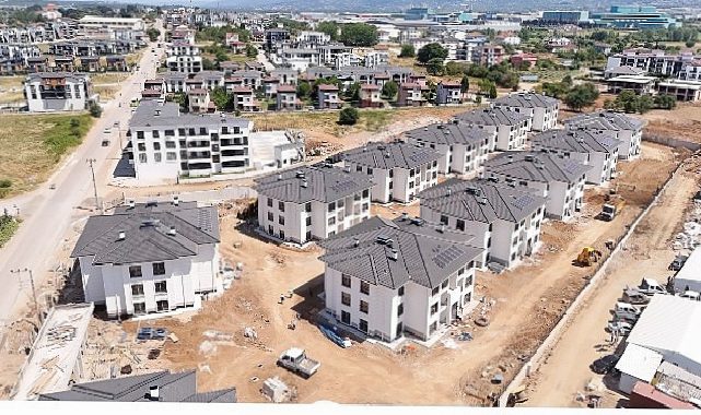 Kartepe Konutları’nda teslim için geri sayım başladı