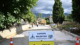Kartepe’de Üstyapı Çalışmaları Aralıksız Sürüyor