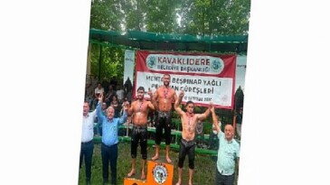 Kemer Belediye güreşçisinden birincilik başarısı