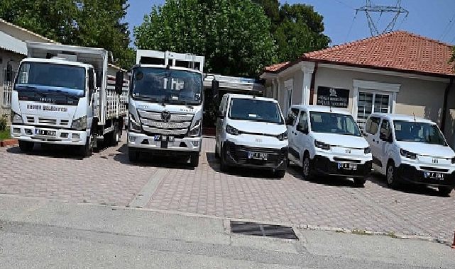 Kemer Belediyesi araç filosunu güçlendirmeye devam ediyor
