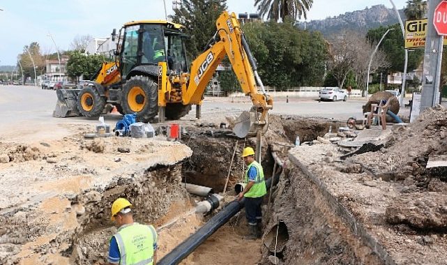 Kemer’in içmesuyu ve kanalizasyon altyapısı yenileniyor