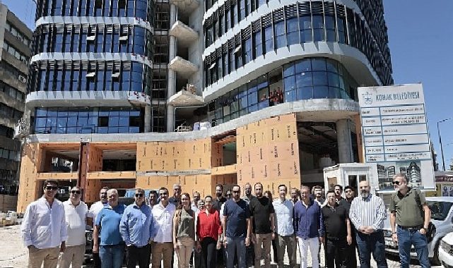 Konak’ın yeni hizmet binasında sona yaklaşıldı