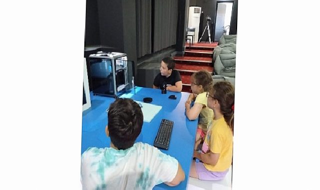 Konak’ta çocuklara 3D tasarım ve üretim fırsatı