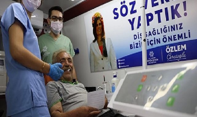 Lider Çerçioğlu Taşınabilir Ağız ve Diş Sıhhati Hizmetlerini Kentin Dört Bir Yanında Vatandaşlarla Buluşturmayı Sürdürüyor