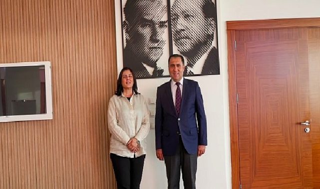 Lider Çerçioğlu’na Aile ve Toplumsal Hizmetler İl Müdürü Türkoğlu’ndan Ziyaret