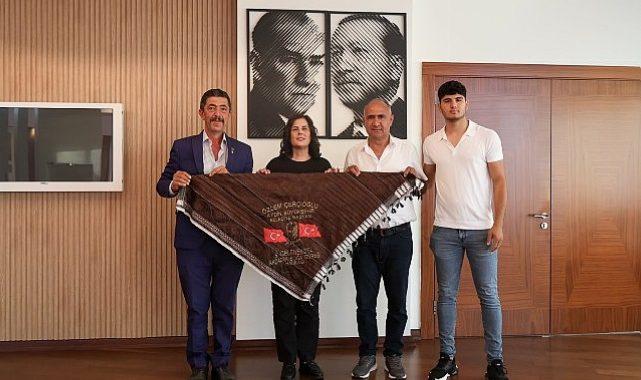 Lider Çerçioğlu’na Çine Akçaova ve Altınabat Mahallesi Muhtarlarından Ziyaret