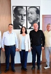 Lider Çerçioğlu’na Nazilli Sürücüler ve Arabacılar Odası’ndan Ziyaret