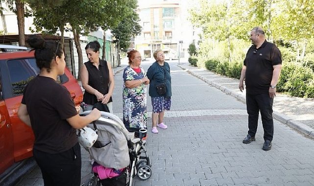 Lider Çiçek Çalışmaları İnceledi