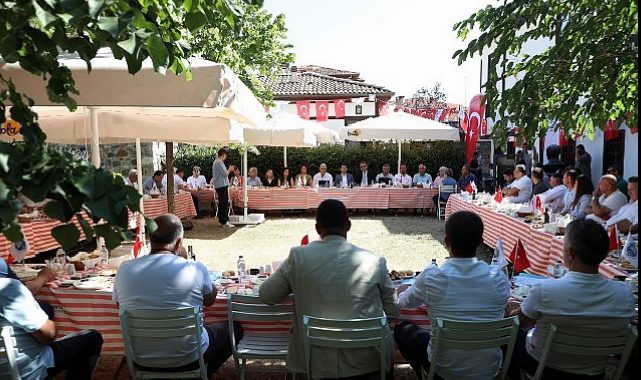 Lider Dalgıç, Muhtarlarla Buluştu