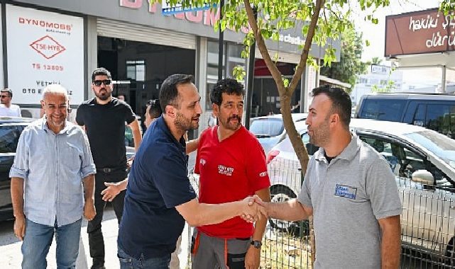 Lider Eşki’den 3. Sanayi Sitesi’ne ziyaret