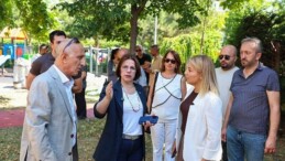Lider Köymen, alandaki çalışmaları yerinde inceledi