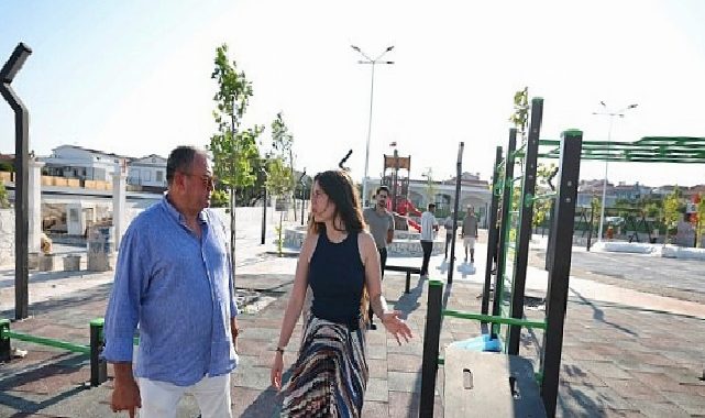 Lider Lâl Denizli, park ve bahçeler çalışmalarını yerinde inceledi