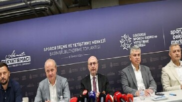 Lider Pekyatırmacı Basın Mensuplarına Atlet Seçme ve Yetiştirme Merkezi’ni Tanıttı