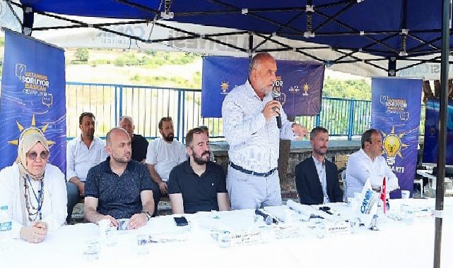 Lider Sandıkçı Toptepe’de: Vatandaşların Taleplerini Dinledi