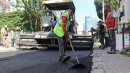 Maltepe’de Asfaltlama Çalışmaları Devam Ediyor