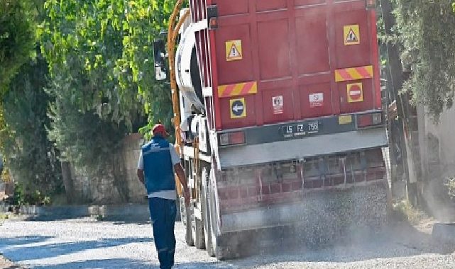 Manisa Büyükşehir Alaşehir’de Yol Konforunu Artırıyor