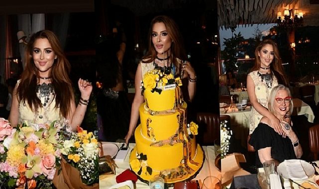 Melisa Özmen, doğum gününde şıklığıyla göz kamaştırdı