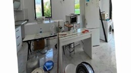 Meskeni yanan vatandaşa Kemer Belediyesi’nden takviye