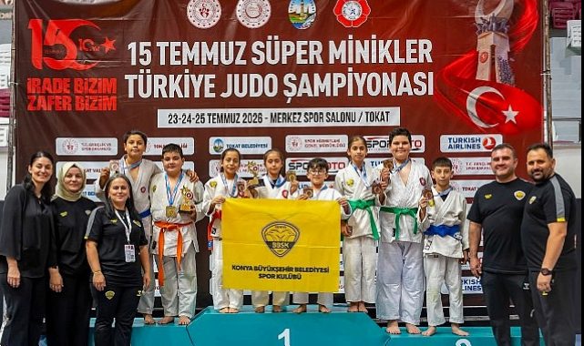Minik Judocularımızdan Türkiye Şampiyonası’nda 8 Madalya Birden