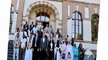 Moritanya Nuakşot Üniversitesi Türk Lisanı ve Edebiyatı Öğrencileri Lider Altay’ı Ziyaret Etti