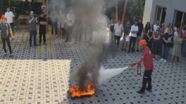 Nilüfer Belediyesi’nden acil durum eğitimi