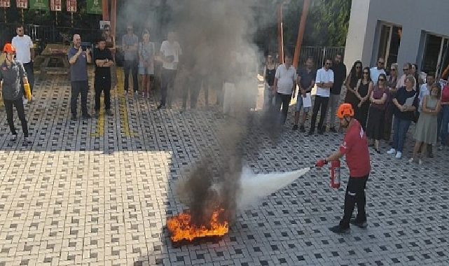 Nilüfer Belediyesi’nden acil durum eğitimi