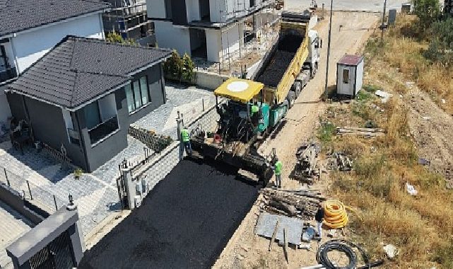 Nilüfer’de asfalt çalışmaları sürat kazandı