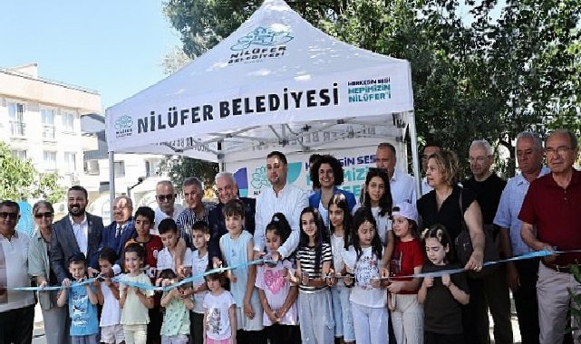 Nilüfer’de Çalı Mehmetçik Parkı açıldı