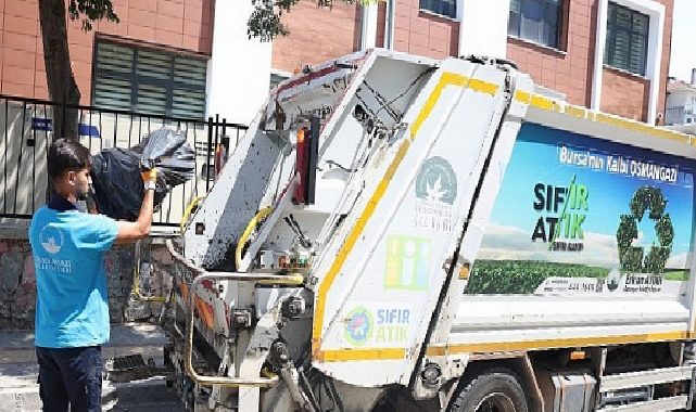Osmangazi’de Çöp Konuttan 2,5 Ton Geri Dönüşüm Atığı Çıkarıldı