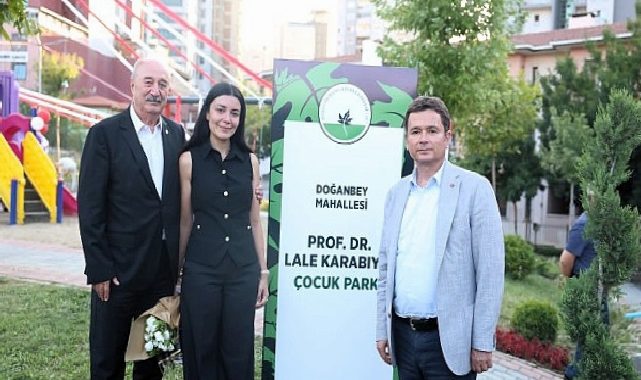 Osmangazi’de Lale Karabıyık’ın İsmi Çocukların Sevincinde Yaşayacak